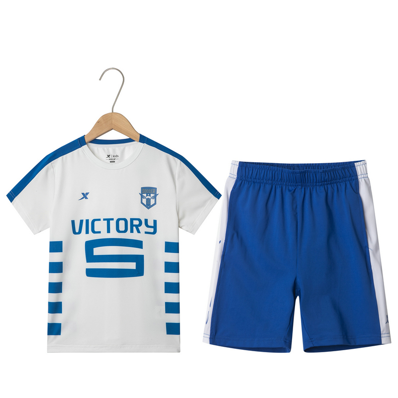 男童足球比赛套装 夏季新款舒适透气运动时尚儿童套装681225399135